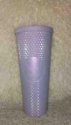 Starbucks 2021 Winter Holiday Icy Lilac Bling Studded Cup Tumbler 24oz Venti - Sold on eBay Nov 05, 2021 for $49.99