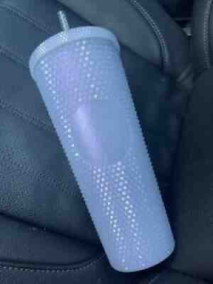 Starbucks 2021 Holiday Icy lilac Bling Studded Cold Cup Tumbler 24oz SHIPS TODAY - Sold on eBay Nov 05, 2021 for $49.99