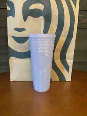 NEW Studded Tumbler - 2021 Holiday Christmas Iridescent Icy White 24oz Starbucks - Sold on eBay Nov 10, 2021 for $49.99