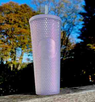 2021 Starbucks Icy Lilac Studded Bling 24oz Tumbler Christmas Holiday Venti NEW - Sold on eBay Nov 11, 2021 for $49.99
