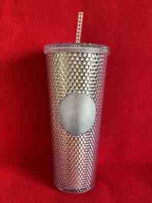 Starbucks 2019 Winter Holiday Edition Bling Platinum Silver cold cup 24oz New! - Sold on eBay Nov 09, 2021 for $49.95