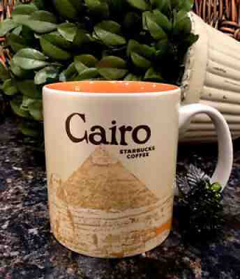 Rare Starbucks 2009 CAIRO Global City Icon Collector Series 16 oz Mug Pyramid - Sold on eBay Nov 07, 2021 for $125.00