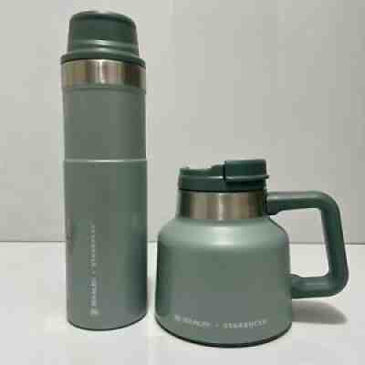 Starbucks Stanley Stainless Steel 20oz Holiday Desk Coffee Thermo/Mug Lot Of 2 - Sold on eBay Nov 18, 2021 for $125.00