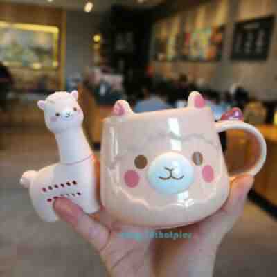 2019 Alpaca Plays Hide And Seek Starbucks Tea Infuser Mug Ceramic Pink 12oz Rare - Sold on eBay Nov 15, 2021 for $120.99