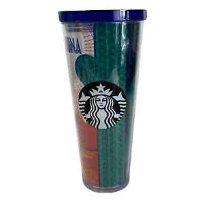 Starbucks ARIZONA 2014 Cactus Tumbler Plastic Acrylic Cold Cup Venti 24oz - Sold on eBay Sep 14, 2021 for $120.00