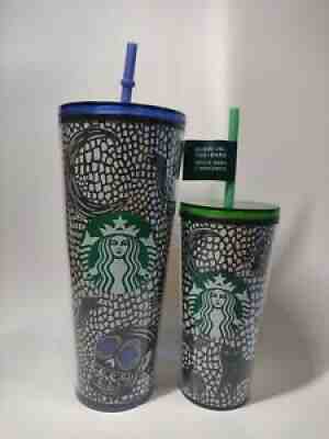 Starbucks Halloween Glow In Dark Set GITD (Both) Tumbler Brand New With Tag - Sold on eBay Oct 06, 2021 for $120.00