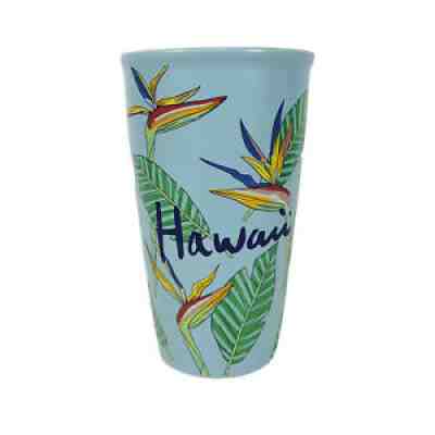 Starbucks Hawaii Ceramic Travel Tumbler Mug 12 Oz. Bird Of Paradise No Lid - Sold on eBay Oct 20, 2021 for $39.99