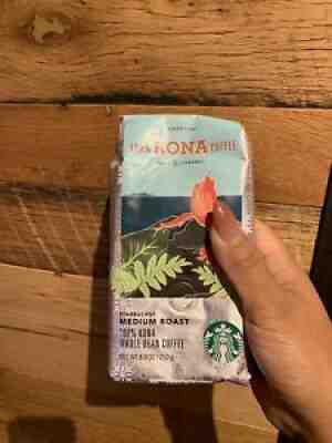 Starbucks 100% Kona Whole Bean Coffee Medium Roast 8.8 oz Hawaii Exclusive - Sold on eBay Nov 10, 2021 for $37.75