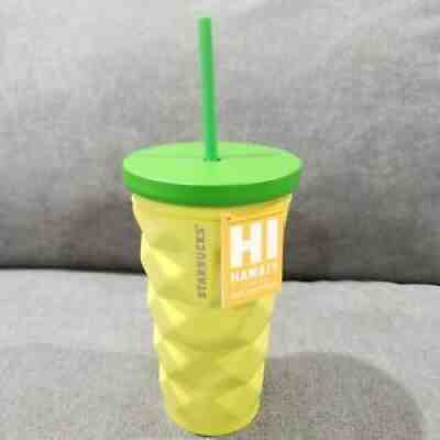 Starbucks Hawaii 16 oz Metal Pineapple Coffee Tumbler - Sold on eBay Aug 30, 2021 for $32.99