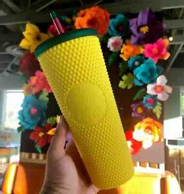 New Starbucks Diamond Matte Hawaii Studded Tumbler Straw Coffee Cup. 24oz - Sold on eBay Aug 29, 2021 for $31.99