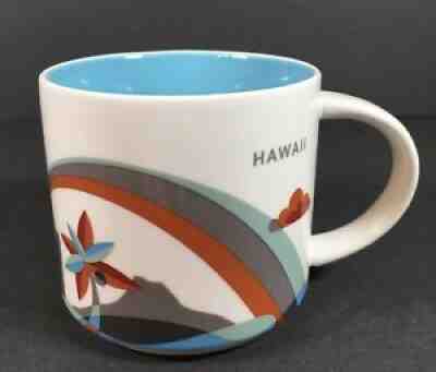 2013 Starbucks Hawaii You Are Here Collection Coffee Mug Cup 14 fl oz - Sold on eBay Aug 22, 2021 for $29.99