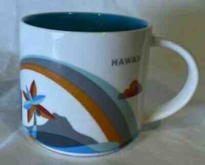 Starbucks Hawaii You Are Here Collection Coffee Mug Cup 14 fl oz - Sold on eBay Sep 02, 2021 for $29.99