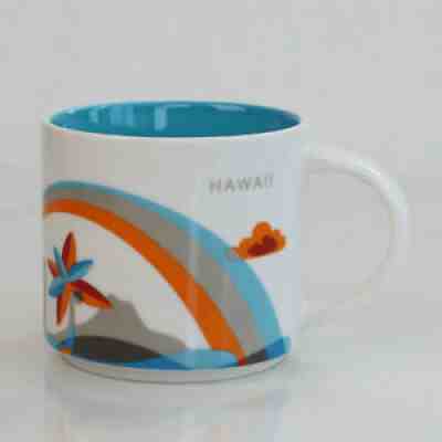 Starbucks Ceramic Mug"You Are Here Collection 414ml HAWAII City Cup Sakura_Nice - Sold on eBay Sep 24, 2021 for $29.99