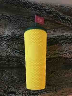 STARBUCKS~ Hawaii Studded Pinapple Tumbler cold cup 24oz- NEW- FREE ship - Sold on eBay Nov 08, 2021 for $29.99
