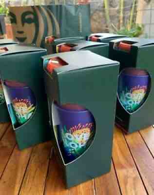 NEW Starbucks Hawaii Reusable Tumbler 24oz Cold Cup 5 Set 1 Box 2020 + FREE GIFT - Sold on eBay Nov 15, 2021 for $29.50