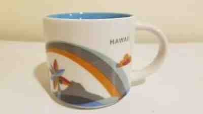 Hawaii You Are Here Starbucks Collector Coffee Mug 14 oz Blue - Sold on eBay Oct 19, 2021 for $27.50