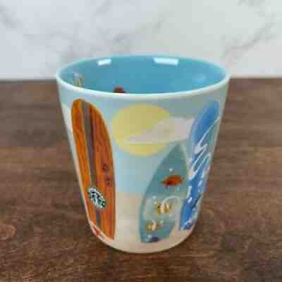 STARBUCKS - 2010 HAWAII Coffee Tea Mug Shark Surf Board Sand Turtle Bone China - Sold on eBay Oct 19, 2021 for $25.00