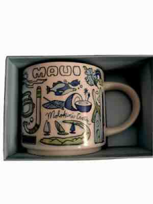 NEW In Box 2018 Starbucks MAUI Hawaii Been There Series 14 Oz Ceramic Cup Mug - Sold on eBay Nov 02, 2021 for $25.00