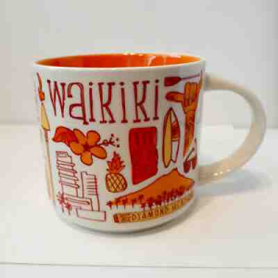 Starbucks Mug â??Been There Seriesâ? 2018 WAIKIKI Destination Hawaii EUC - Sold on eBay Aug 22, 2021 for $24.95