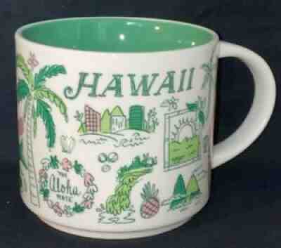 Starbucks Coffee Hawaii Been There Series Collection 2017 Tea Mug Cup 14 oz - Sold on eBay Oct 02, 2021 for $24.95