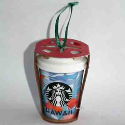 2015 Starbucks HAWAII State Mermaid Christmas Tree Tumbler Holiday Ornament 2 OZ - Sold on eBay Nov 14, 2021 for $24.95