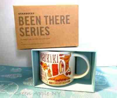 NIB Starbucks Mug 2018 WAIKIKI Hawaii â??Been There Seriesâ? 14 Oz. Brand New Box - Sold on eBay Oct 29, 2021 for $24.00