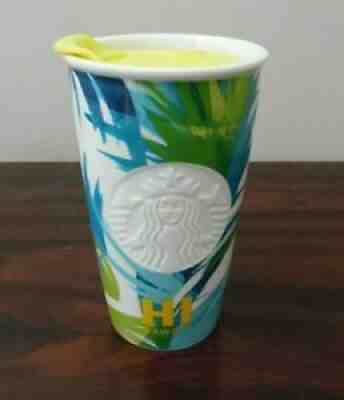 STARBUCKS 2016 HAWAII Mermaid Siren Logo Ceramic Coffee Travel Mug 12oz - Sold on eBay Sep 12, 2021 for $22.95