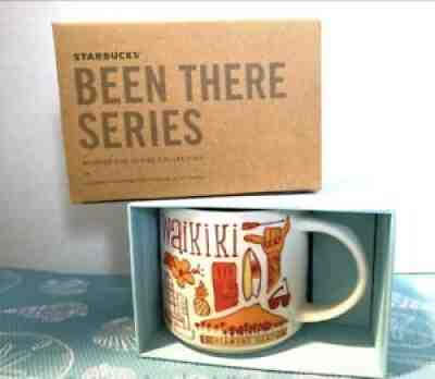 NIB Starbucks Mug 2018 WAIKIKI Hawaii â??Been There Seriesâ? 14 Oz. Brand New Box - Sold on eBay Sep 02, 2021 for $22.50
