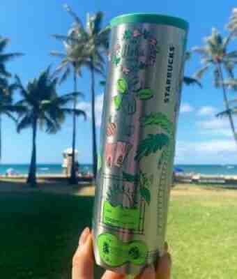 HAWAII EXCLUSIVE! Starbucks Aloha ð???Themed Hawaii Been There Series Tumbler 16oz - Sold on eBay Sep 26, 2021 for $22.50