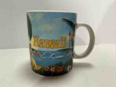 STARBUCKS Hawaii "E Komo Mai" 14 oz Ceramic Mug Cup (2008) New with Tag - No Box - Sold on eBay Sep 19, 2021 for $22.37