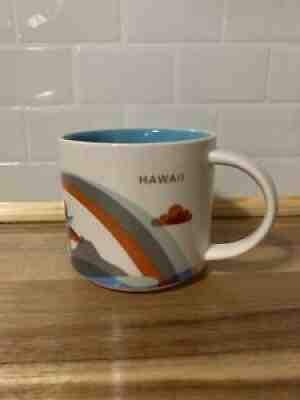 Starbucks Hawaii You Are Here Collection 14oz Coffee Cup Mug - Sold on eBay Aug 30, 2021 for $21.99