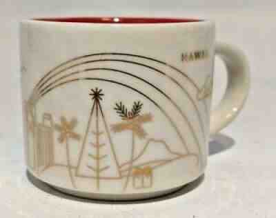 Starbucks Hawaii You Are Here Collection 2 oz Espresso Cup Mini Mug Demitasse - Sold on eBay Oct 24, 2021 for $21.99