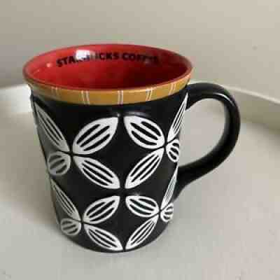 2008 Starbuckâ??s Hawaii Tiki Flower Black Red White Bone China Coffee Mug - Sold on eBay Sep 02, 2021 for $21.30