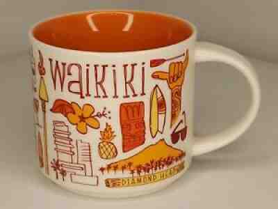 14oz Mug Starbucks WAIKIKI Hawaii - Been There SeriesÂ 2018 Coffee Tea Cup - Sold on eBay Nov 07, 2021 for $21.25