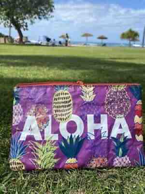 STARBUCKS HAWAII COLLECTION ALOHA PINEAPPLE ZIP POUCH 2020 Exclusive Limited - Sold on eBay Sep 03, 2021 for $21.00