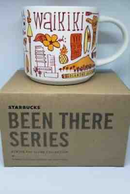 Starbucks Mug 2018 Waikiki Hawaii "Been There Series" 14 oz. - Brand New! - Sold on eBay Nov 01, 2021 for $20.95