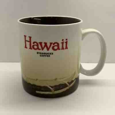 Starbucks Collectors Series Coffee Mug Hawaii 16 oz 2009 - Sold on eBay Oct 11, 2021 for $20.00