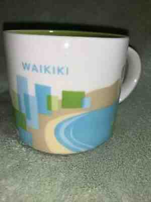 Starbucks Waikiki Hawaii Coffee Cup Mug 2015 You Are Here Collection YAH Tea new - Sold on eBay Aug 22, 2021 for $19.99