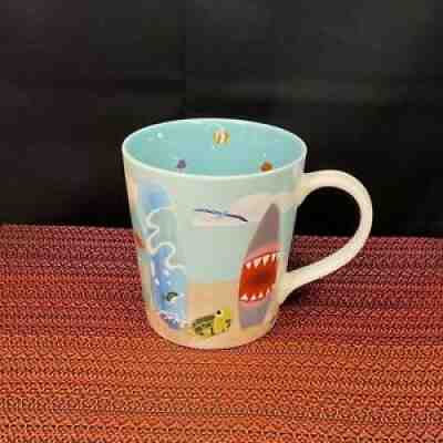 STARBUCKS - 2010 HAWAII Coffee Tea Mug Shark Surf Board Sand Turtle Bone China - Sold on eBay Oct 14, 2021 for $19.99