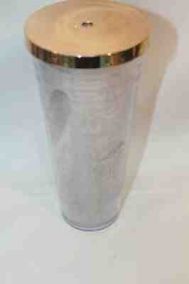Starbucks Hawaii Waves Acrylic Cold Cup Venti 24oz Tumbler 2012 w/ Gold Lid - Sold on eBay Oct 16, 2021 for $19.99