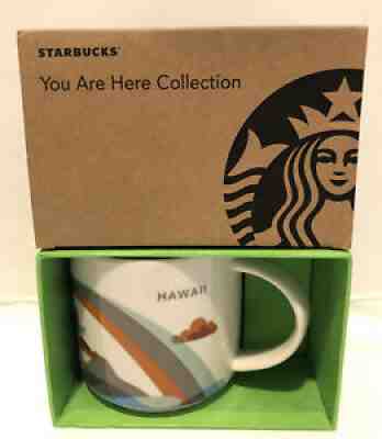 Pre-Owned HAWAII You Are Here (YAH) 14 Oz. Starbucks Mug With Original Box - Sold on eBay Sep 30, 2021 for $19.77