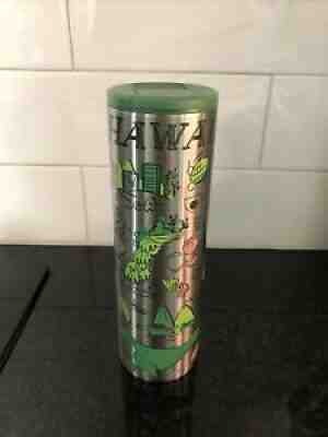 New Starbucks Stainless Steel Tumbler Hawaii The Aloha State 16 oz - Sold on eBay Oct 11, 2021 for $19.49