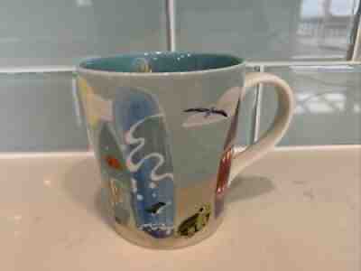 Starbucks Mug 2010 Hawaii Shark Surf Boards Sand Turtle Bone China Excellent - Sold on eBay Oct 18, 2021 for $19.06