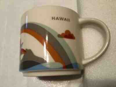 2015 Starbucks Hawaii 14oz. " You are here collection " coffee mug - Sold on eBay Aug 28, 2021 for $19.00