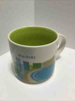 Starbucks WAIKIKI Hawaii You Are Here Collection 14oz Mug 2012 NEW No Box - Sold on eBay Sep 02, 2021 for $18.95