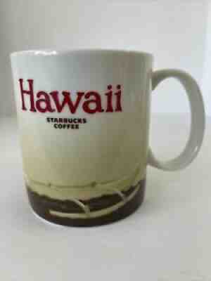 2011 Starbucks Collector Series Hawaii 16 fl oz Mug Outrigger Canoe Palm Trees - Sold on eBay Aug 28, 2021 for $17.46