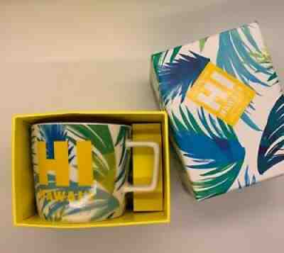 Starbucks Coffee Mug Hawaii Limited Edition, Tropical Palm - New in Box - Sold on eBay Sep 06, 2021 for $16.99