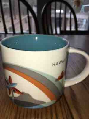2013 Starbucks You Are Here Collection Mug - YAH - Hawaii - BEAUTY Retired - Sold on eBay Nov 07, 2021 for $15.99