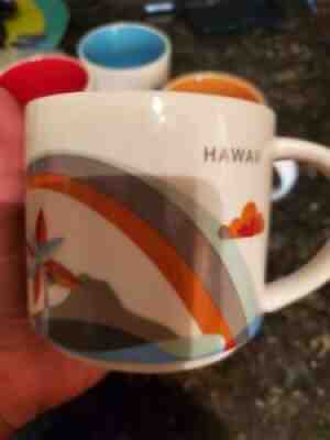 Starbucks Hawaii You Are Here Collection Coffee Mug Cup 14 Oz - Sold on eBay Oct 27, 2021 for $15.90