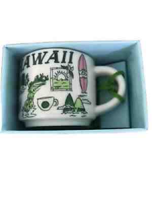 New Starbucks Demitasse HAWAII BEEN THERE 2018 Ornament Mug - Sold on eBay Sep 03, 2021 for $15.00